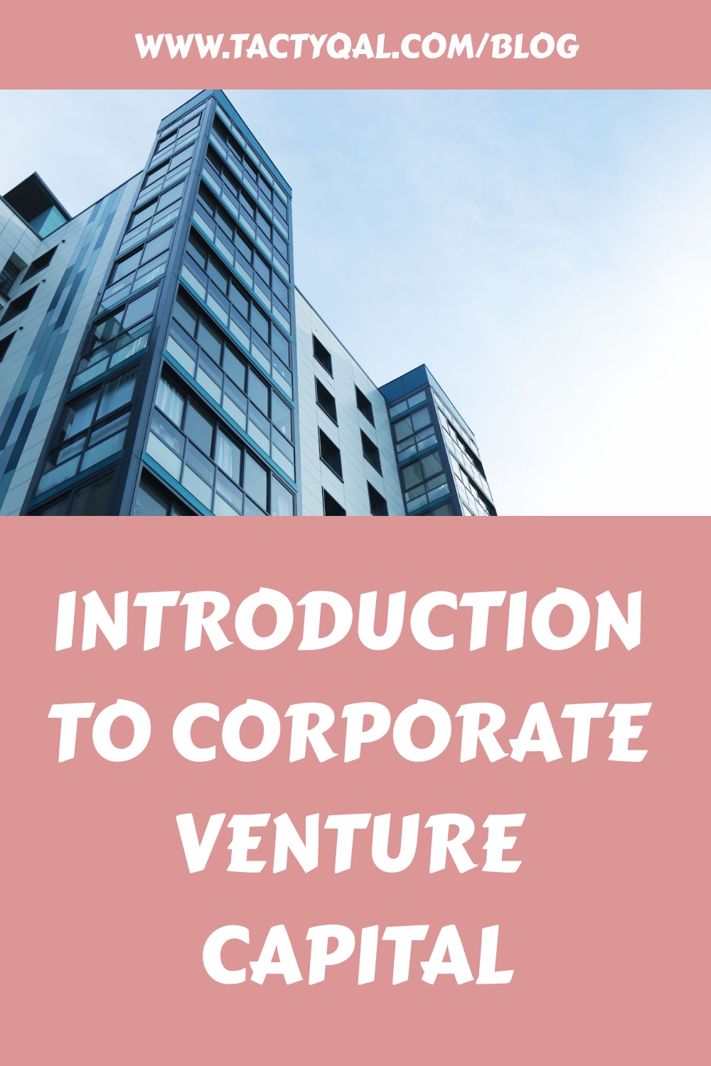 Introduction to Corporate Venture Capital - Tactyqal